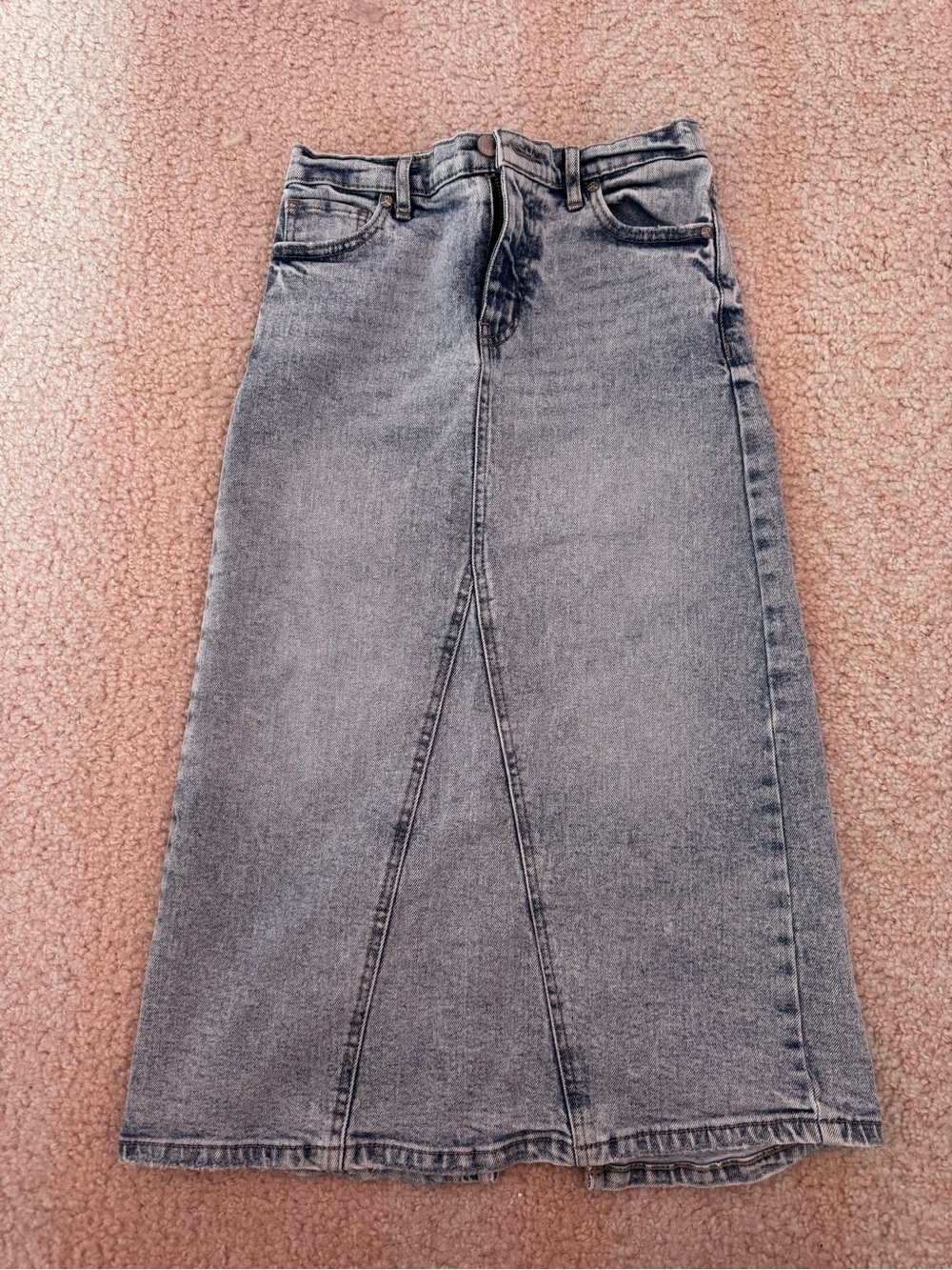 Target Art Class girls long Denim Skirt size 10/12
